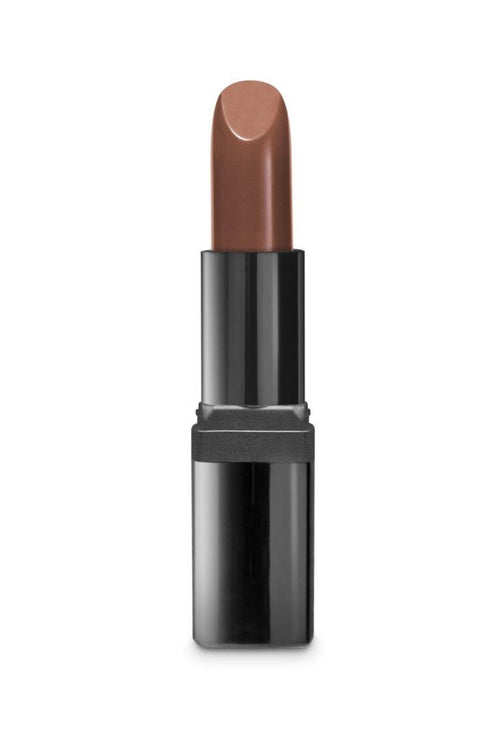 Marena Beaute Rouge Tarou Matte Lipstick in Latte for dark brown complexions.